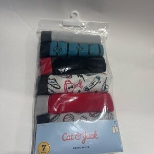 Cat & Jack Boys' Boxer Briefs 7 Pack size Medium kids 8 year old boy